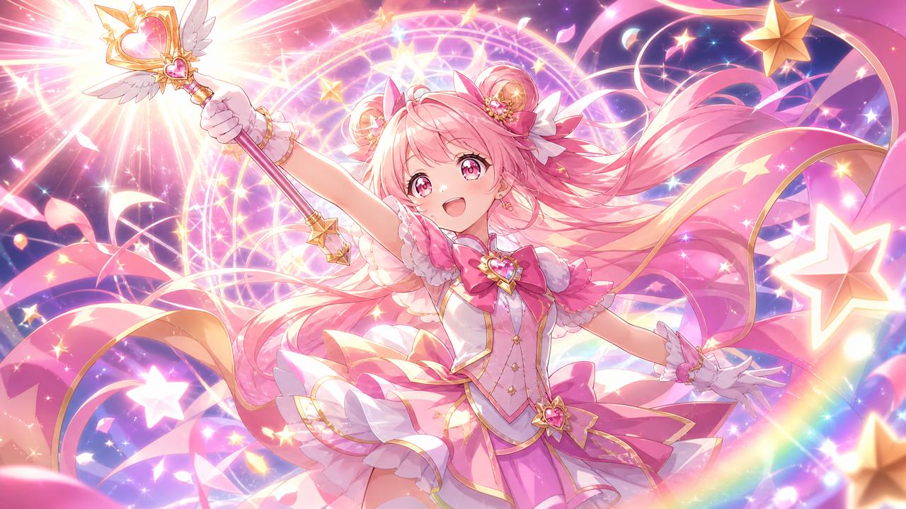 寸止挑战动漫-魔法少女动漫教程